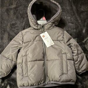 Swiss Tech Kids Gray Puffer Jacket